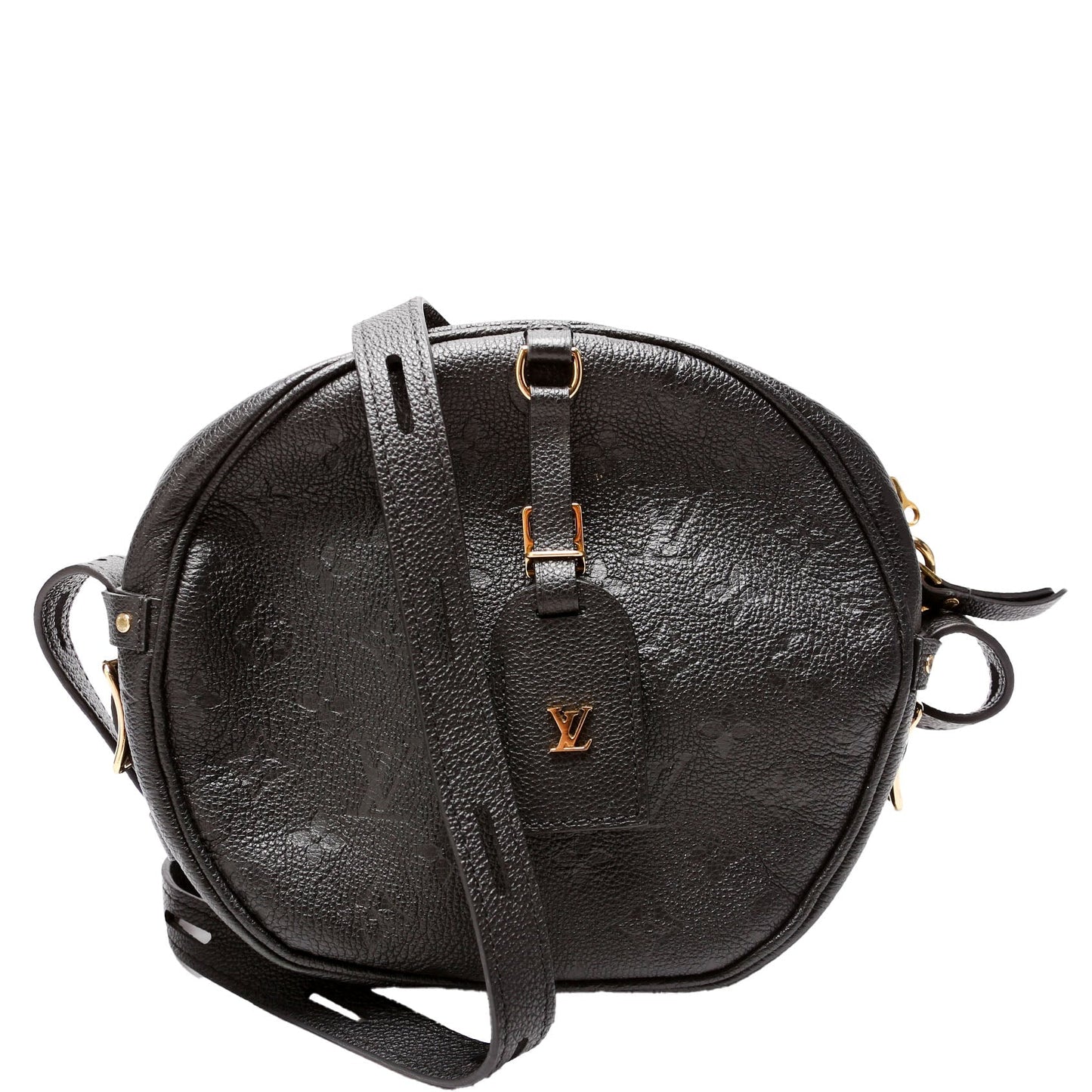 Louis Vuitton Boite Chapeau Souple MM Empreinte Black Handbag Black 1