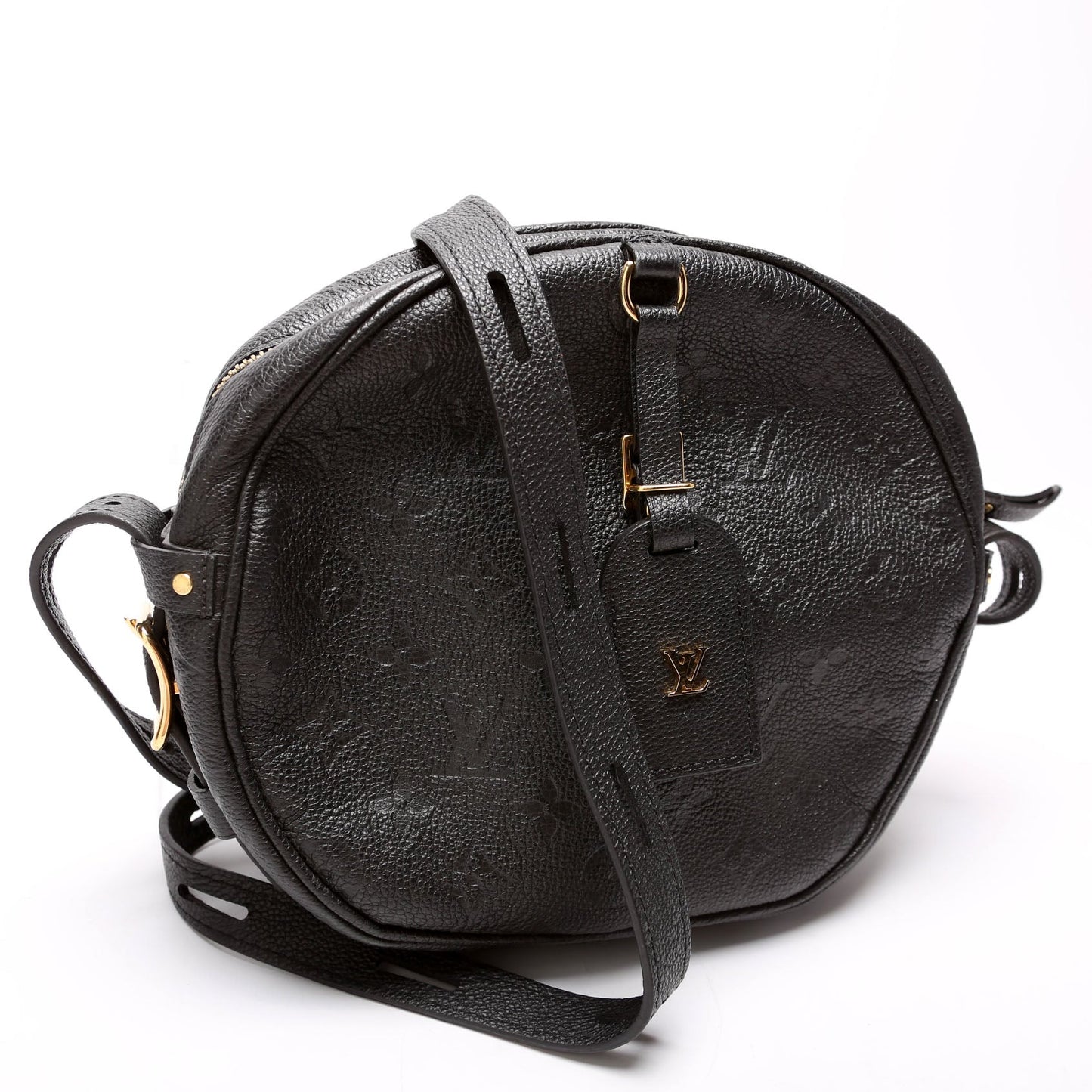 Louis Vuitton Boite Chapeau Souple MM Empreinte Black Handbag Black 1