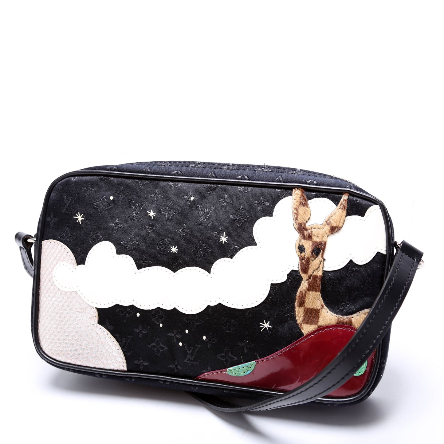 Louis Vuitton Pochette Conte De Fees Black Multicolor Clutch Bag