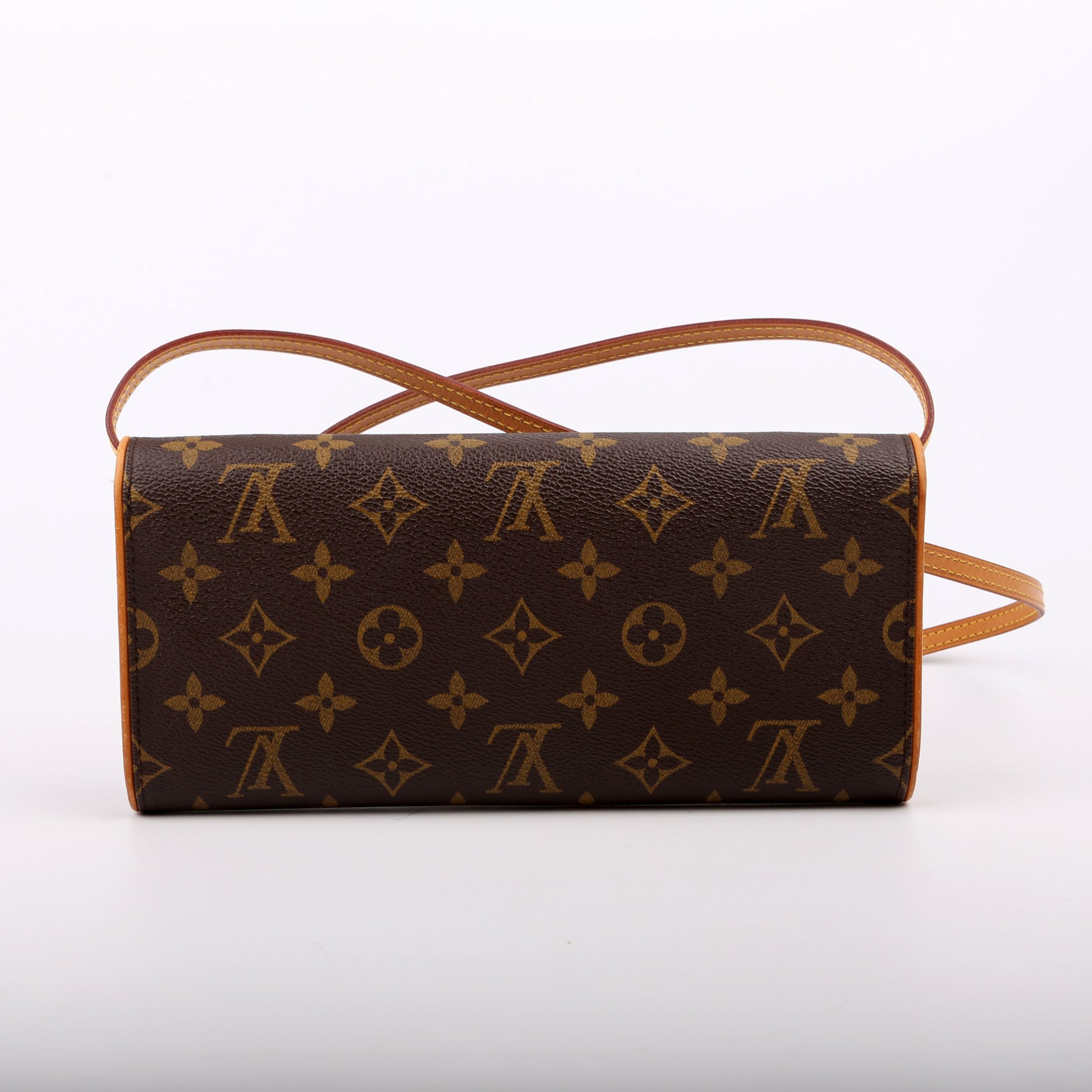 Louis Vuitton Pochette Twin GM Monogram Clutch Bag Monogram 32