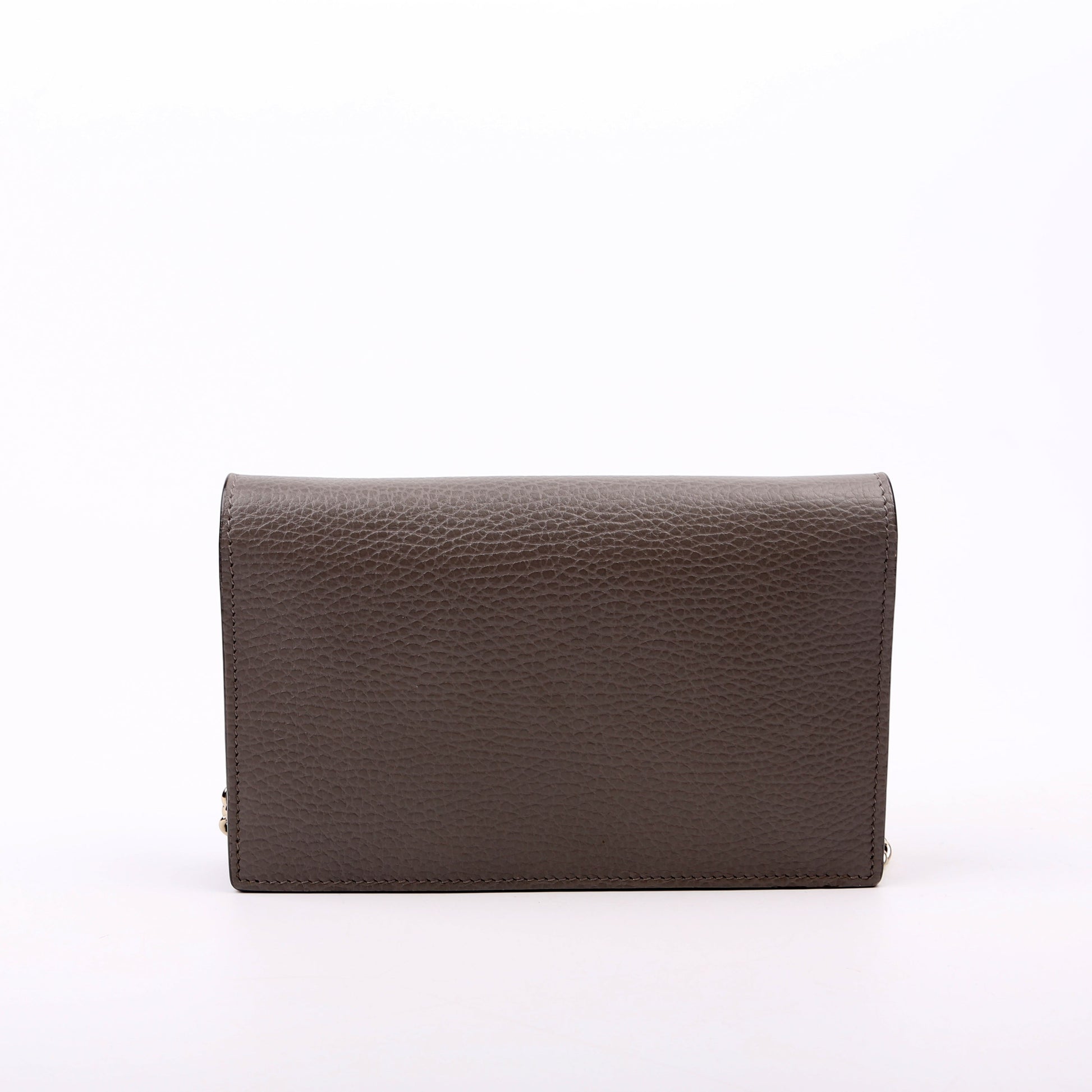 Gucci Interlocking G Grey Chain Wallet Case Grey 1