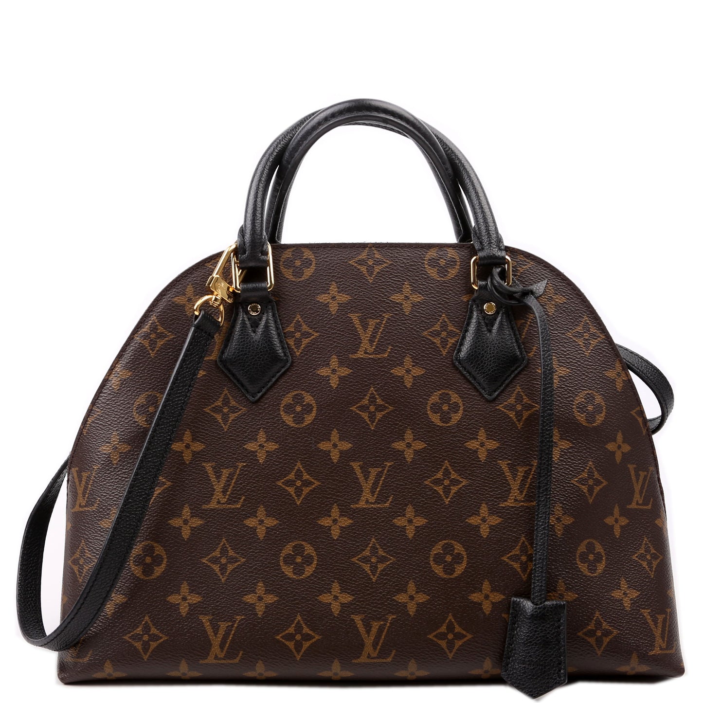 Louis Vuitton Alma BNB Monogram Black Handbag