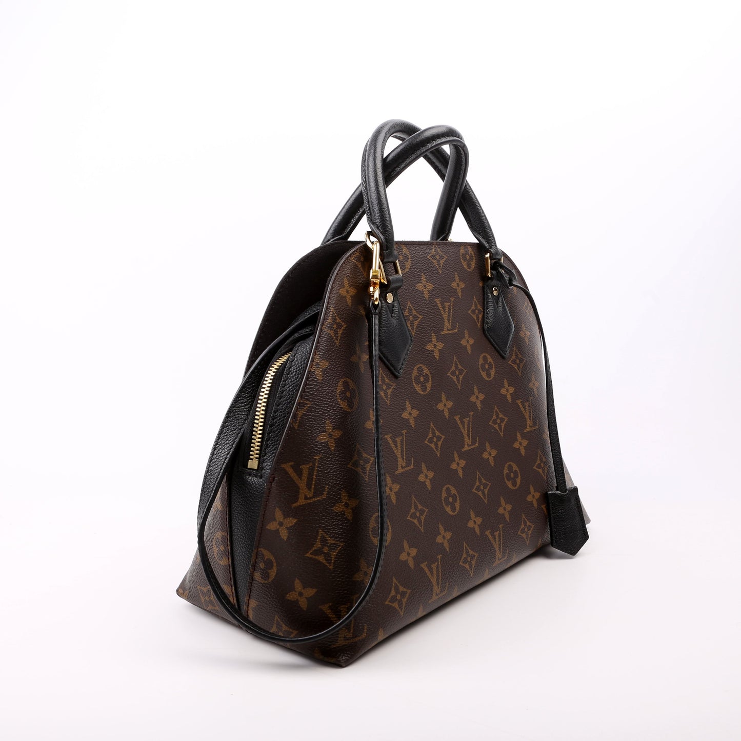 Louis Vuitton Alma BNB Monogram Black Handbag