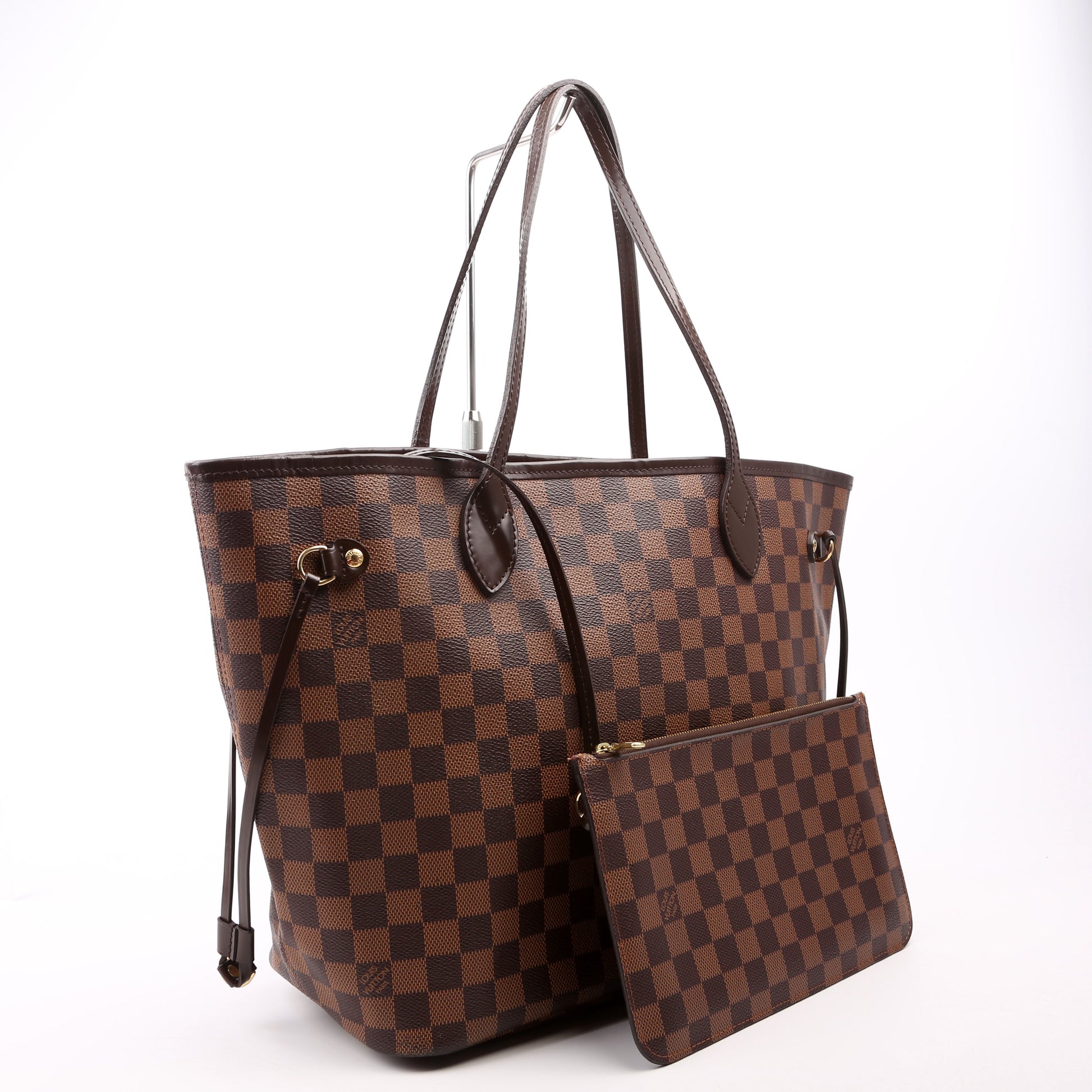 Louis Vuitton Neverfull MM Ebene Damier Wallet Case Ebene 2