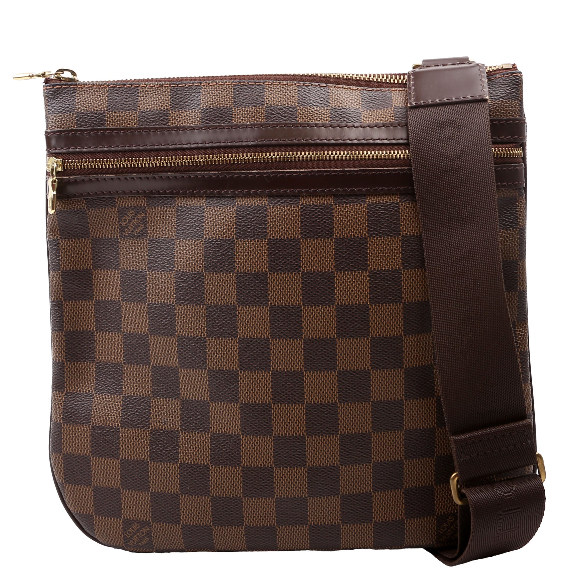 Louis Vuitton Pochette Bosphore Ebene Damier Clutch Bag Ebene 23