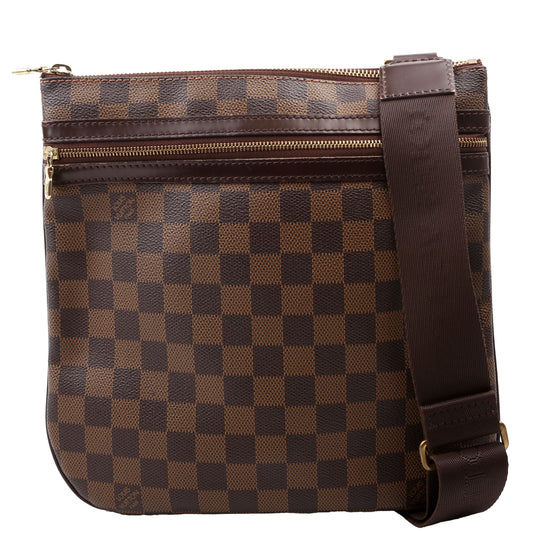 Louis Vuitton Pochette Bosphore Ebene Damier Clutch Bag Ebene 23
