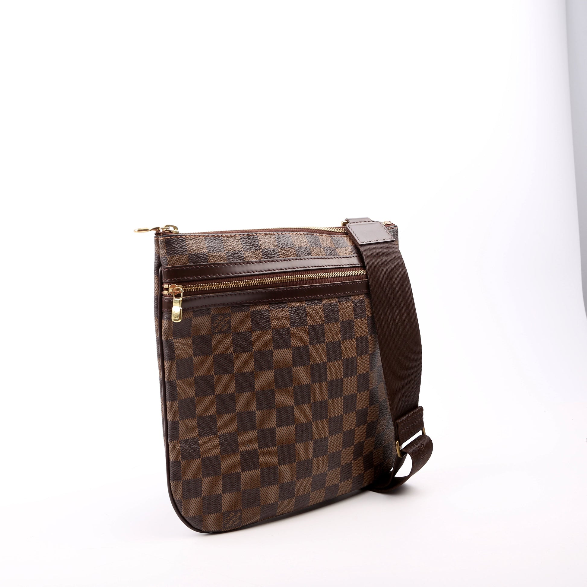 Louis Vuitton Pochette Bosphore Ebene Damier Clutch Bag Ebene 23