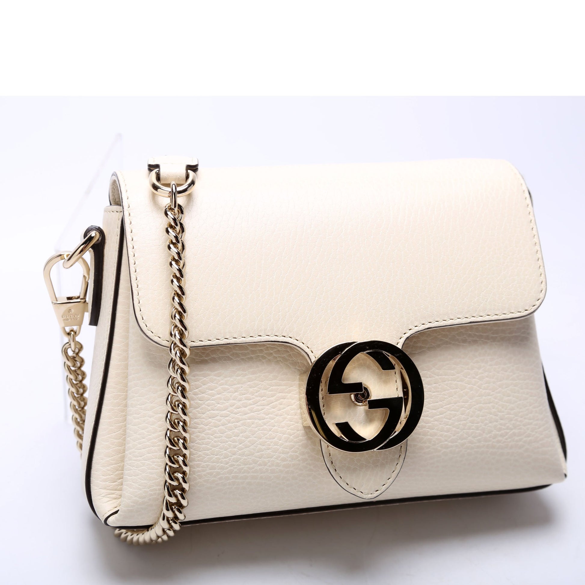 Gucci Interlocking Xbody White Small Travel Bag