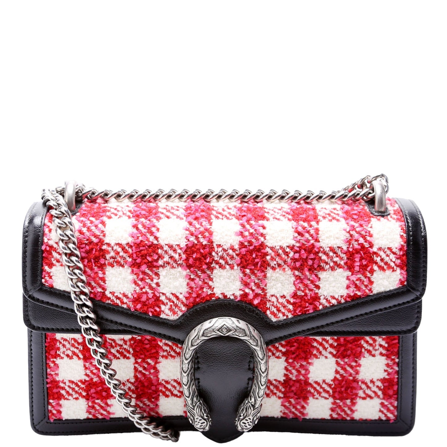 Gucci Dionysus Tweed Check Small Shoulder Bag