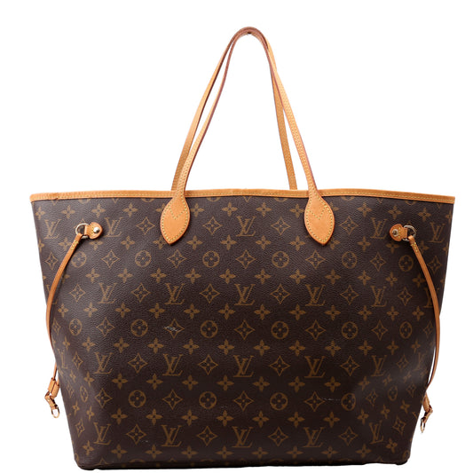 Louis Vuitton Neverfull GM Monogram Tote Bag Monogram 75