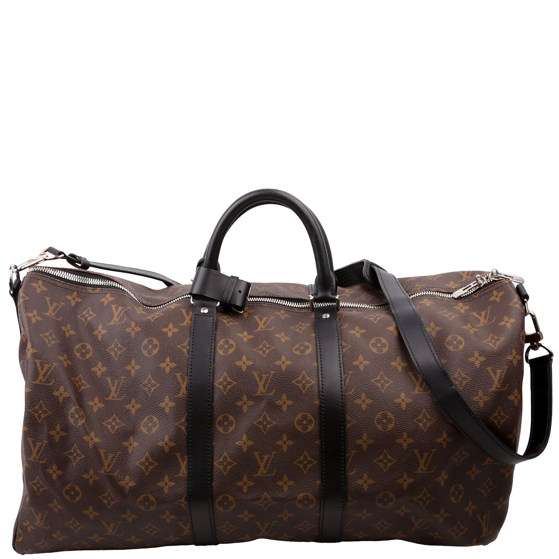 Louis Vuitton Keepall 55 Macassar Bandouliere Travel Bag Bandouliere 1