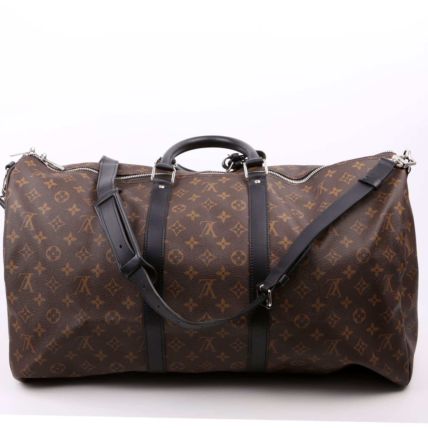 Louis Vuitton Keepall 55 Macassar Bandouliere Travel Bag Bandouliere 1