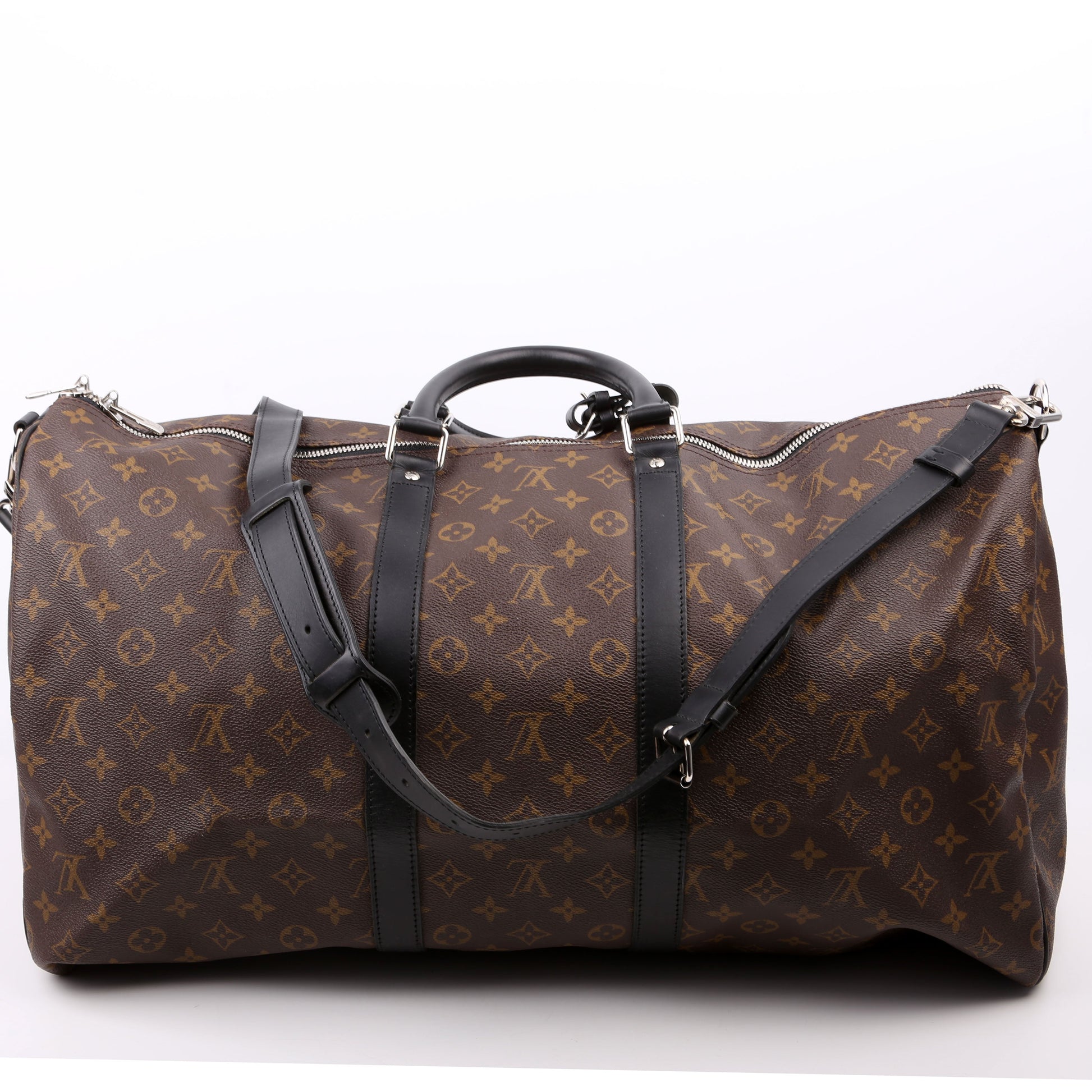 Louis Vuitton Keepall 55 Macassar Bandouliere Travel Bag Bandouliere 1