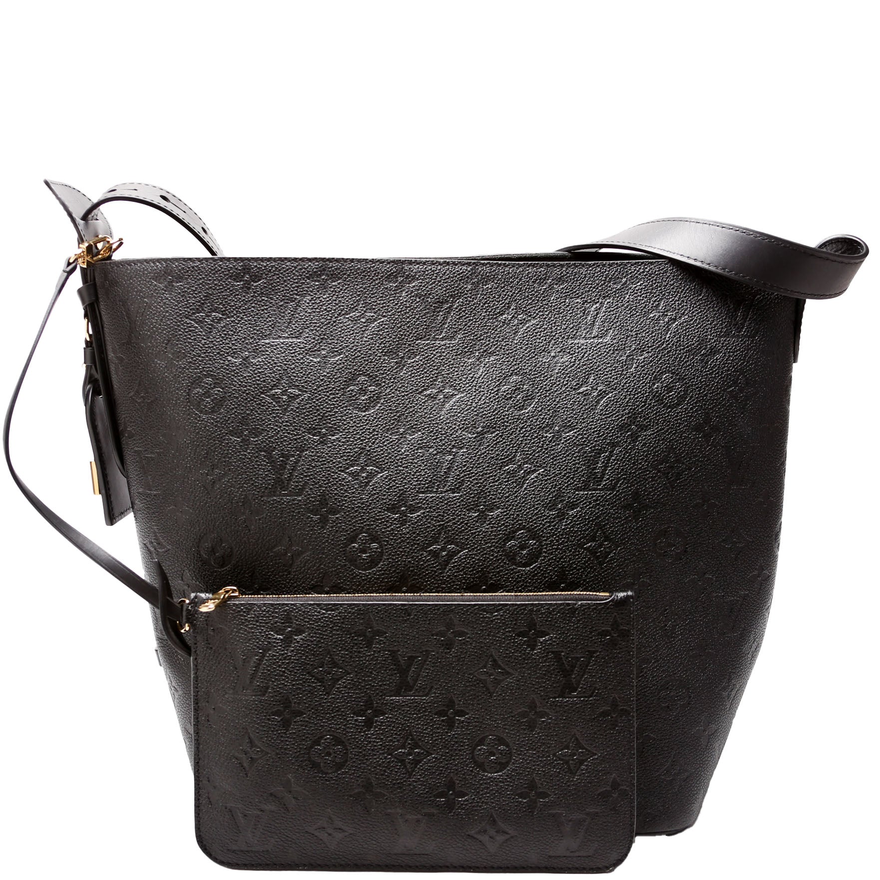 Louis Vuitton All Gm Empreinte Black Handbag