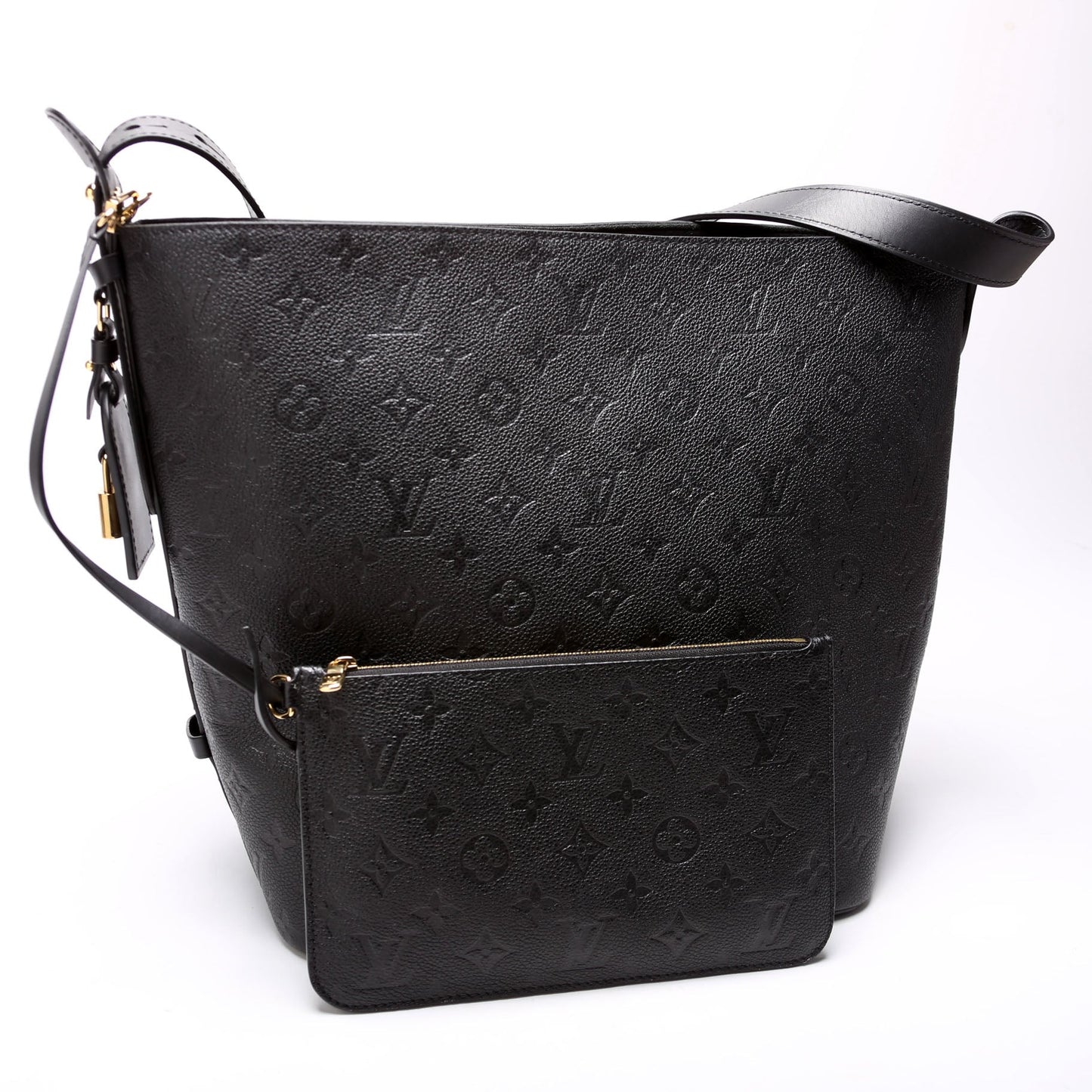 Louis Vuitton All Gm Empreinte Black Handbag
