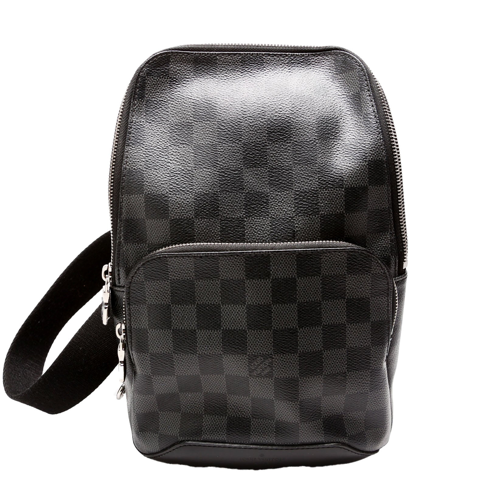 Louis Vuitton Avenue Sling Graphite Damier Crossbody Bag Graphite 11