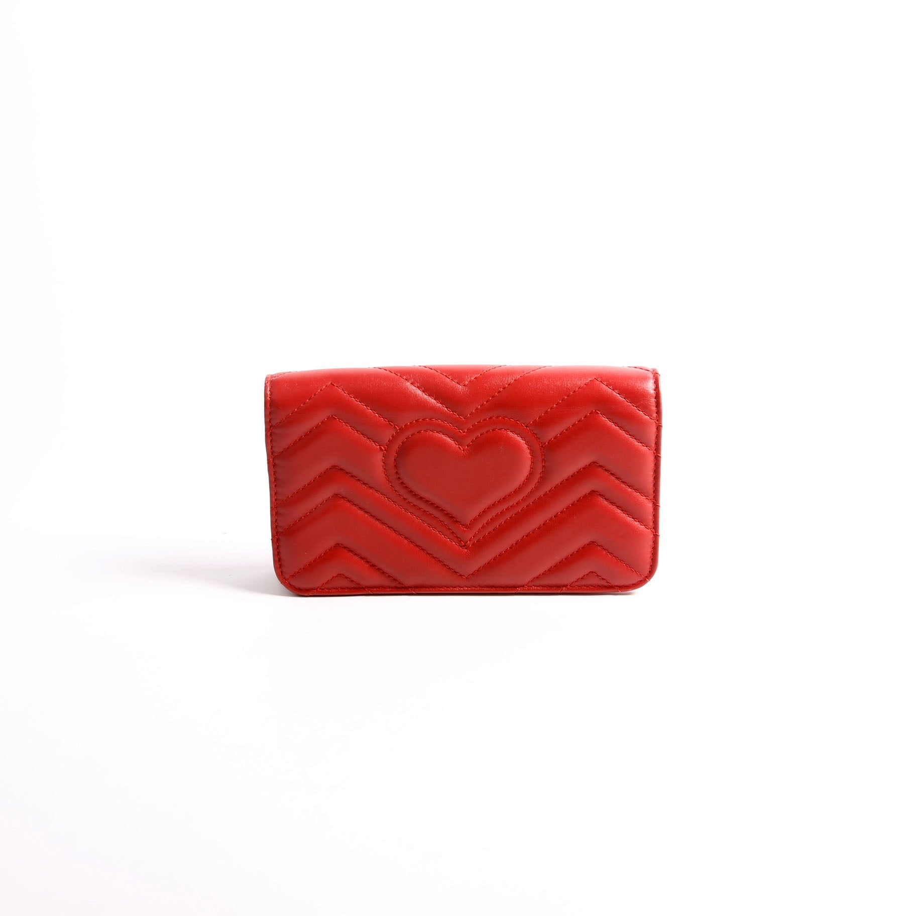 Gucci GG Marmont Red Mini Travel Bag Bag Red