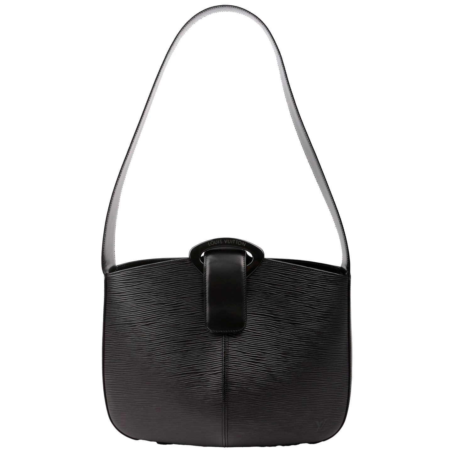 Louis Vuitton Reverie Black Epi Handbag Black 1