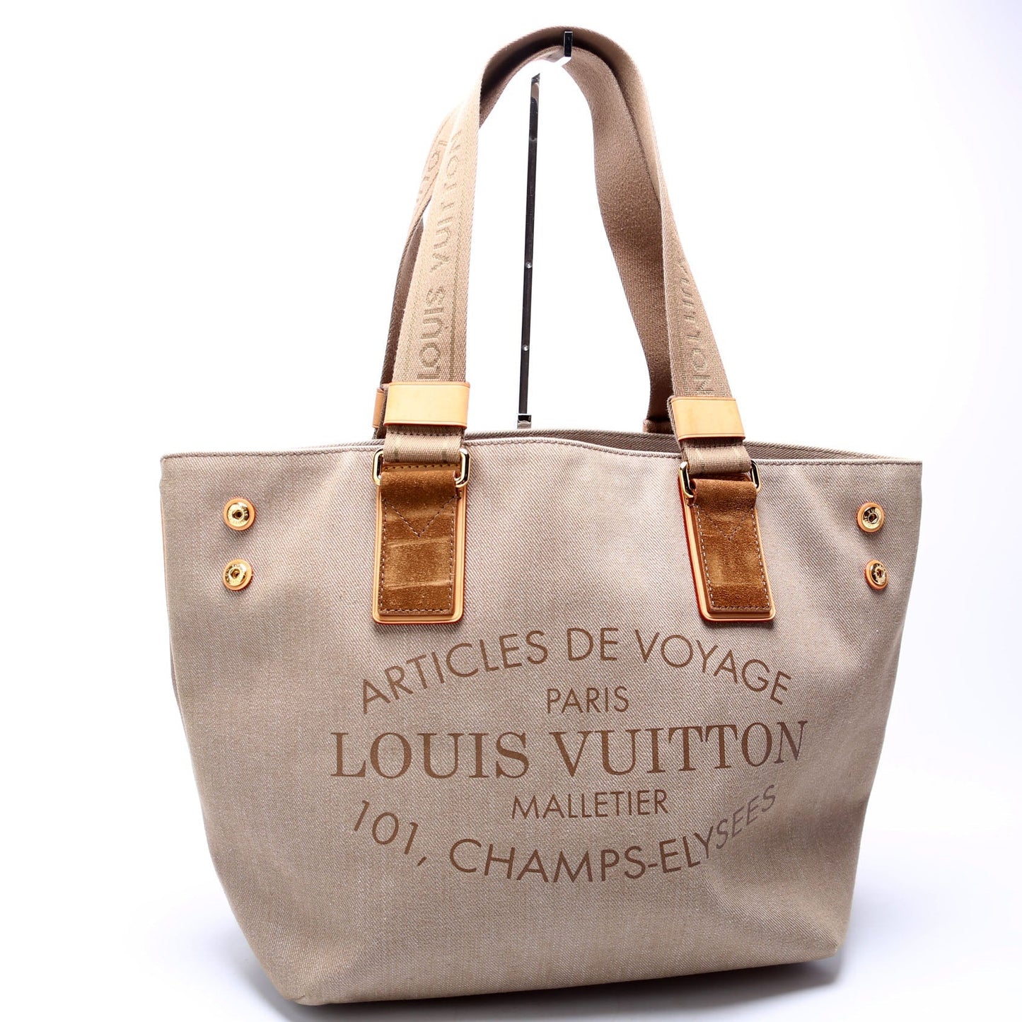 Louis Vuitton ARTICLES DE VOYAGE CABAS DENIM Handbag