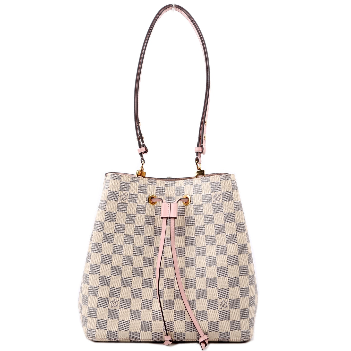 Louis Vuitton Neonoe Azur Damier Pink Handbag Pink 1