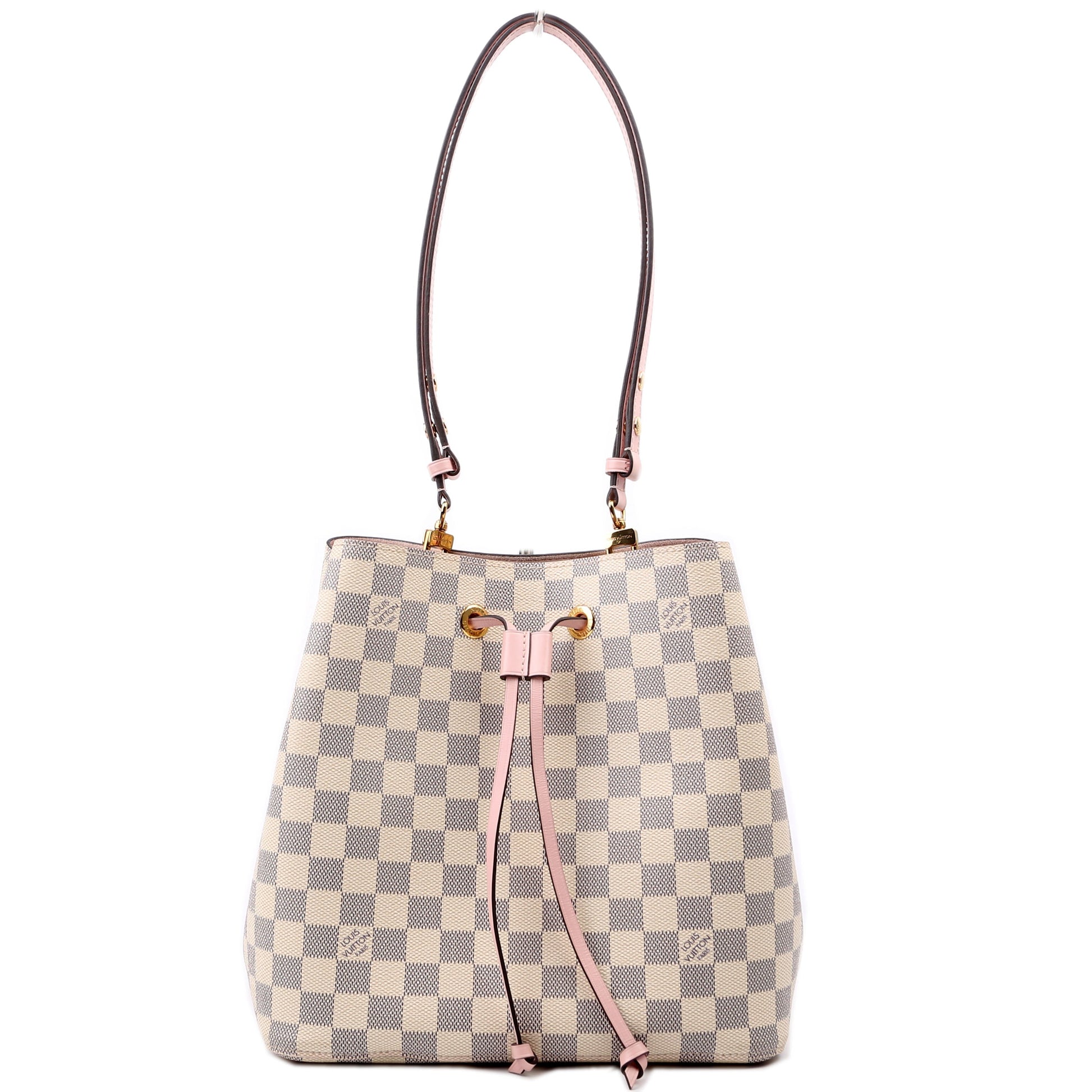 Louis Vuitton Neonoe Azur Damier Pink Handbag Pink 1