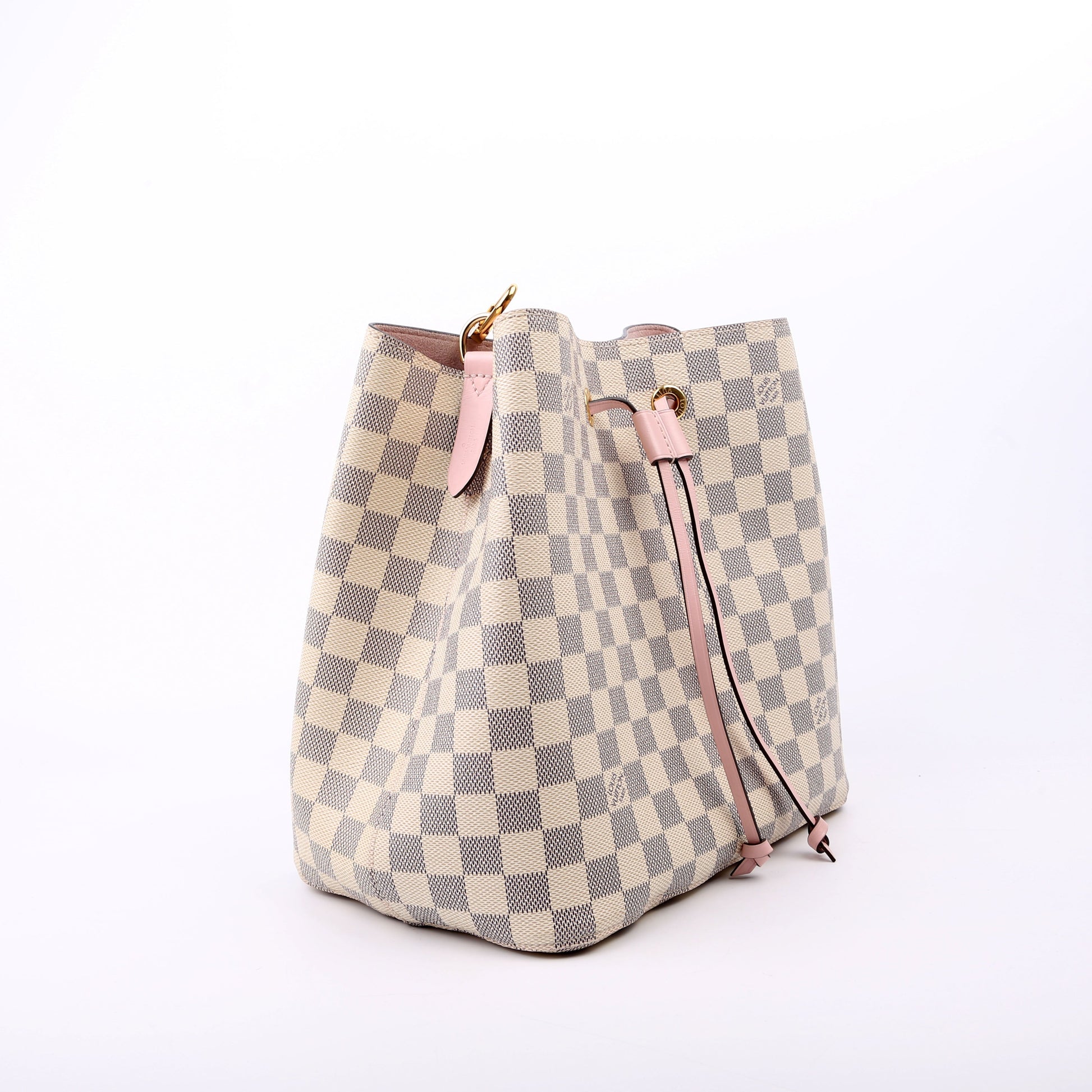 Louis Vuitton Neonoe Azur Damier Pink Handbag Pink 1