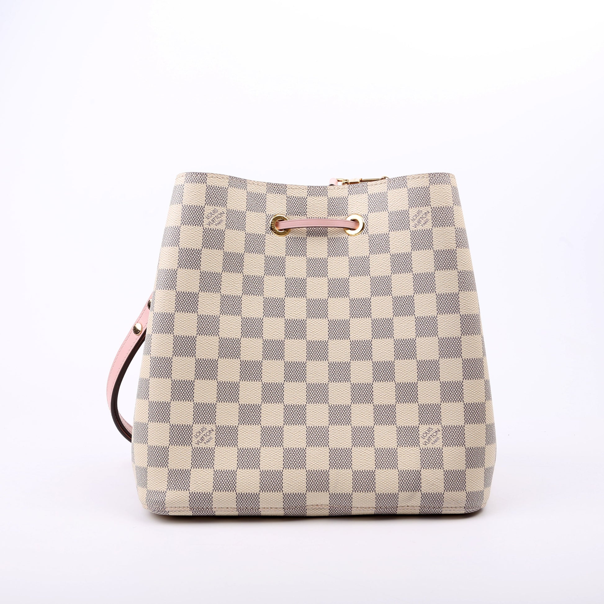 Louis Vuitton Neonoe Azur Damier Pink Handbag Pink 1