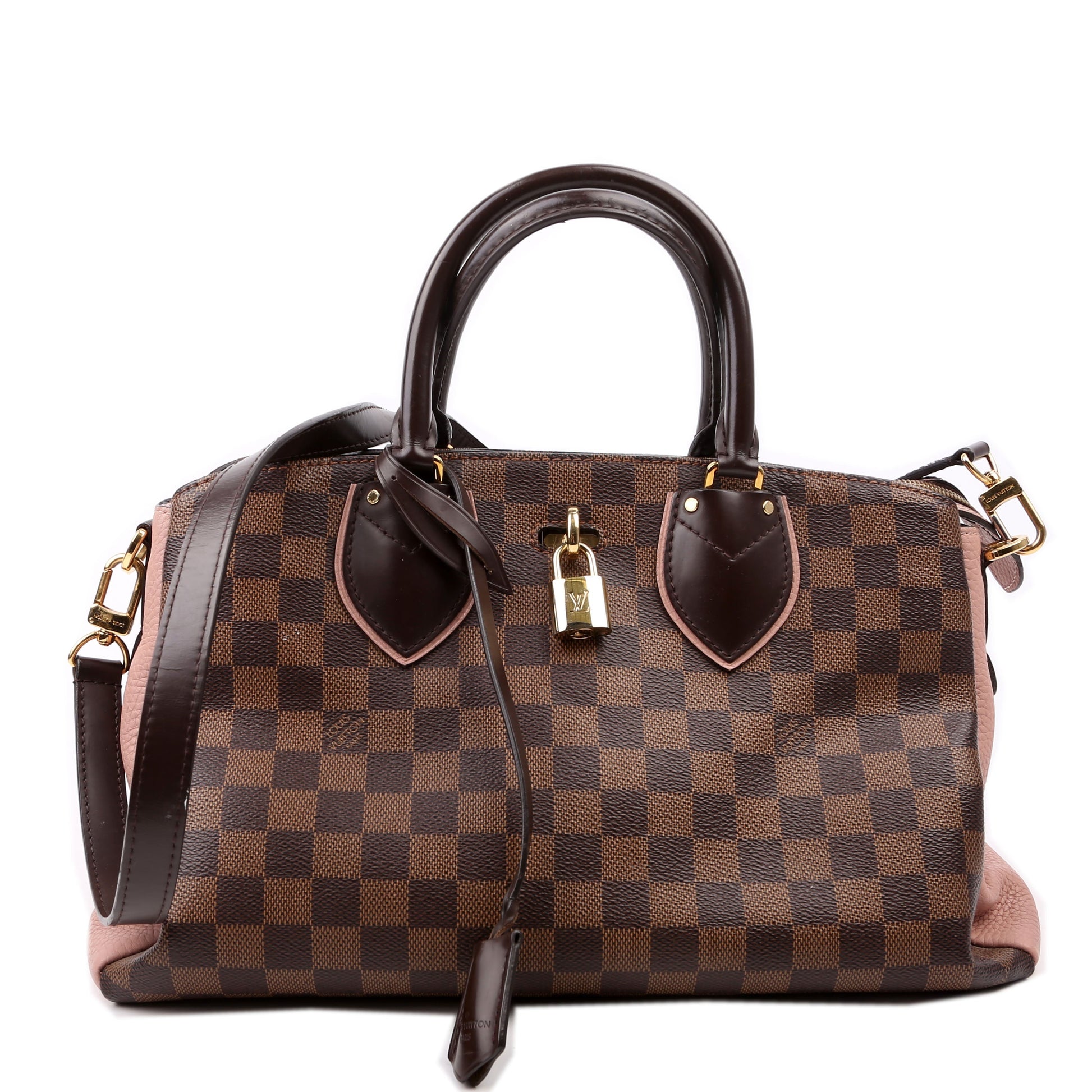 Louis Vuitton Normandy Ebene Damier Pink Handbag