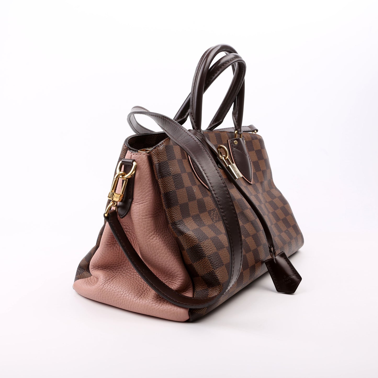 Louis Vuitton Normandy Ebene Damier Pink Handbag