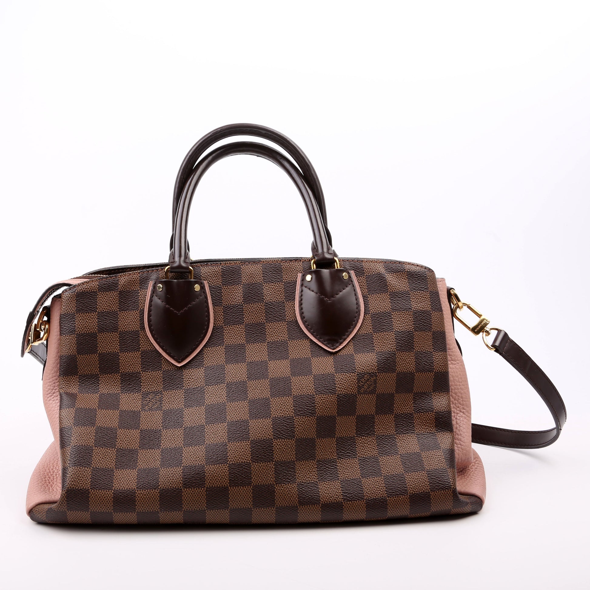 Louis Vuitton Normandy Ebene Damier Pink Handbag