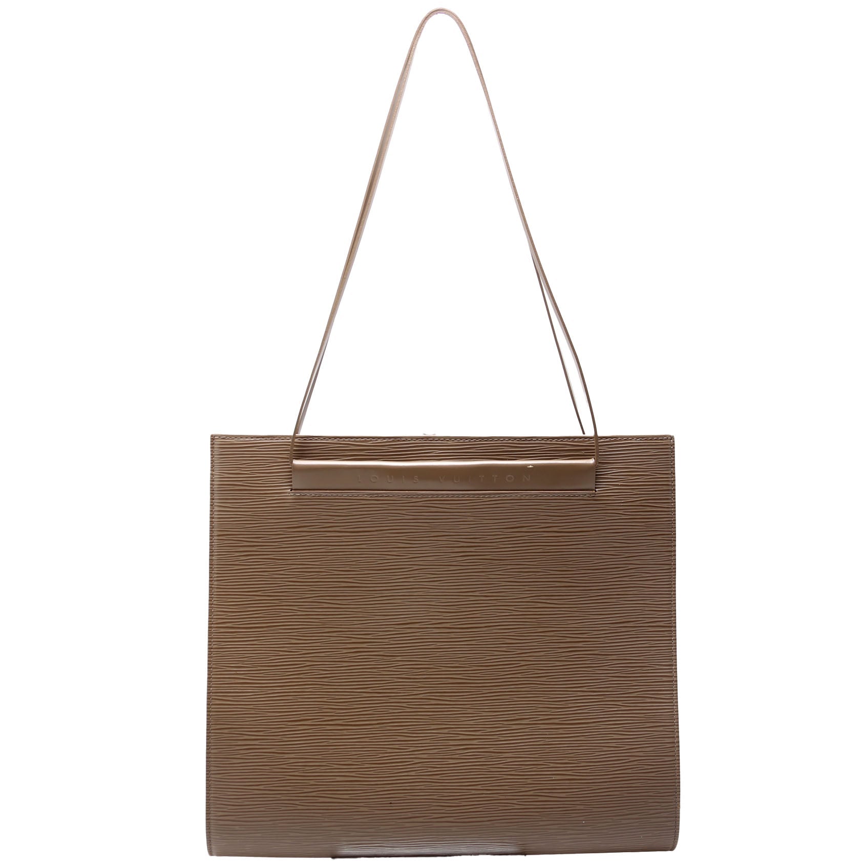 Louis Vuitton Saint Tropez Taupe Leather Epi Handbag