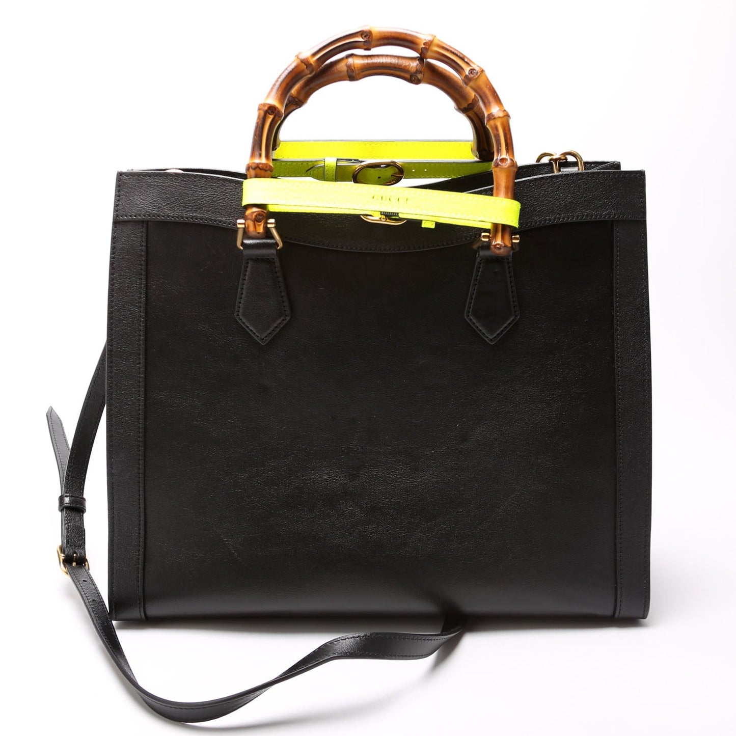 Gucci Diana Black Medium Tote Bag