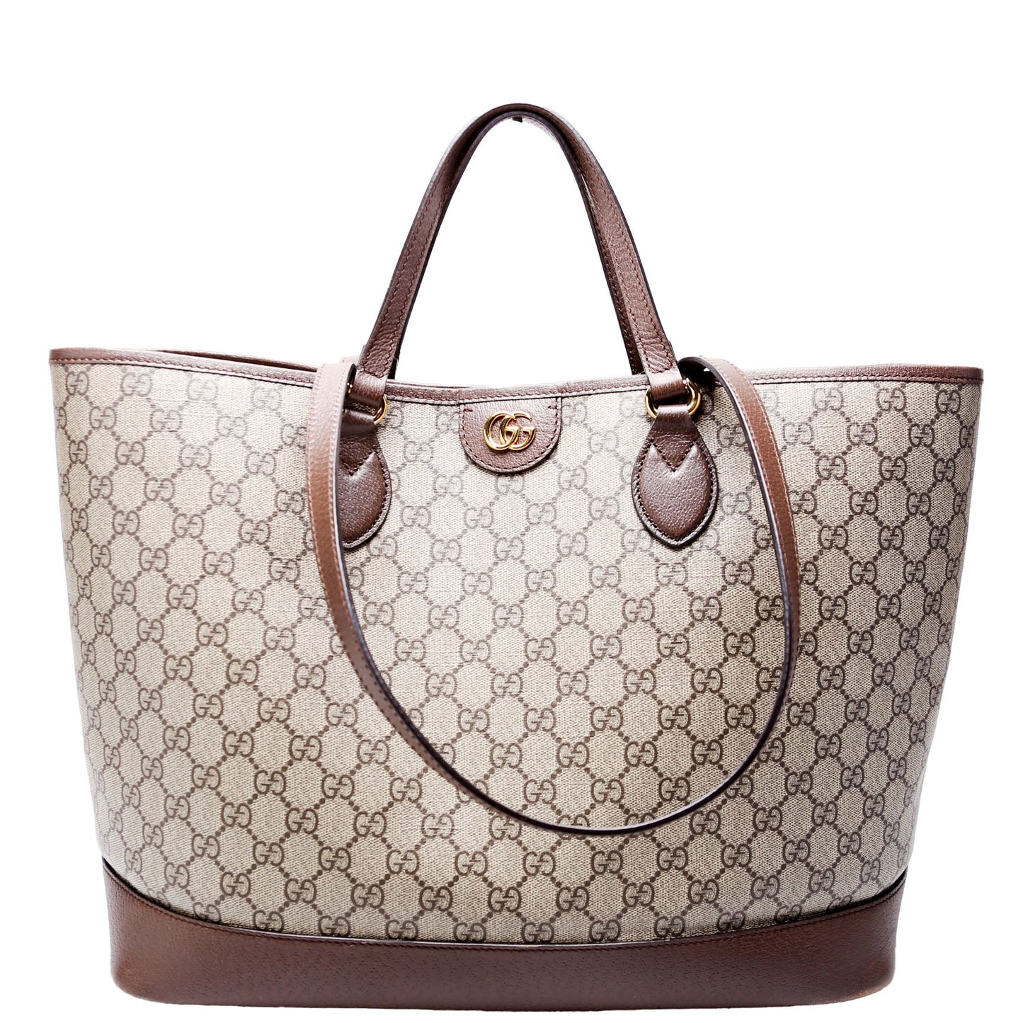 Gucci Ophidia GG Supreme Brown Medium Large Tote Bag