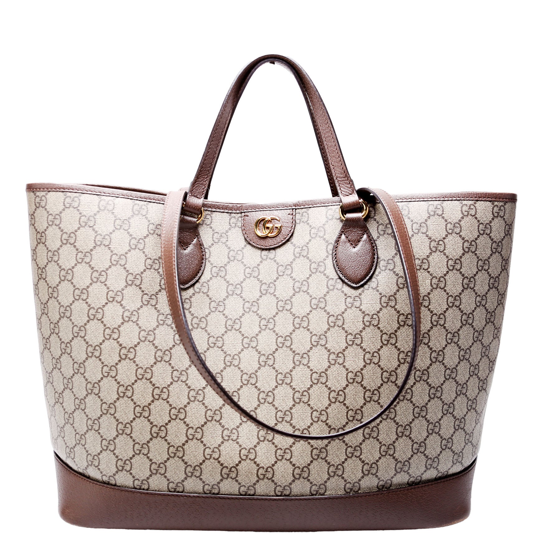 Gucci Ophidia GG Supreme Brown Medium Large Tote Bag