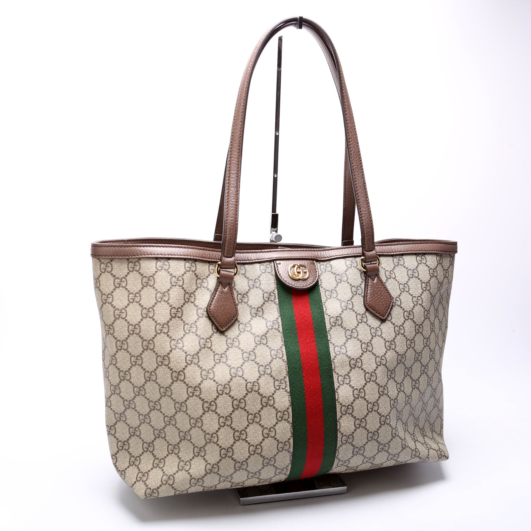 Gucci Ophidia Brown Tote Bag Brown 1