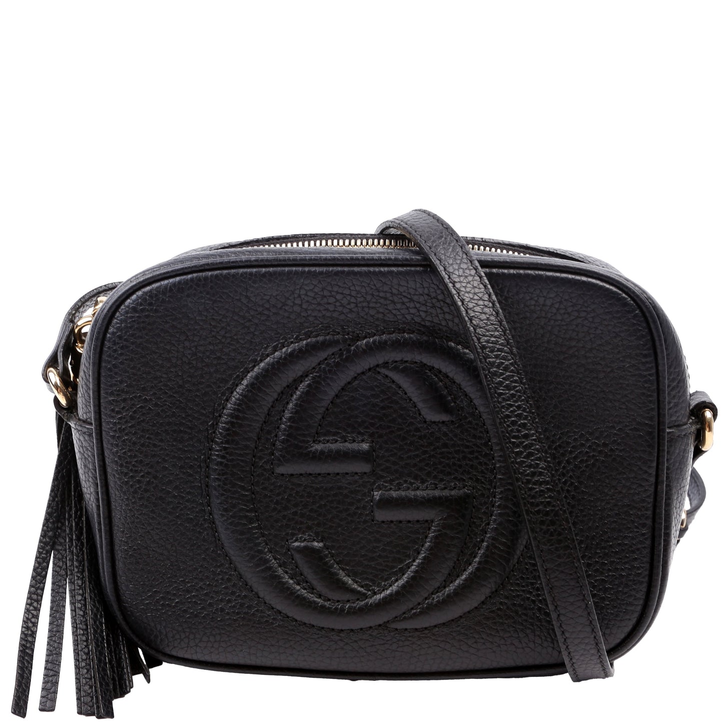 Gucci Soho Disco Black Crossbody Bag Black 6