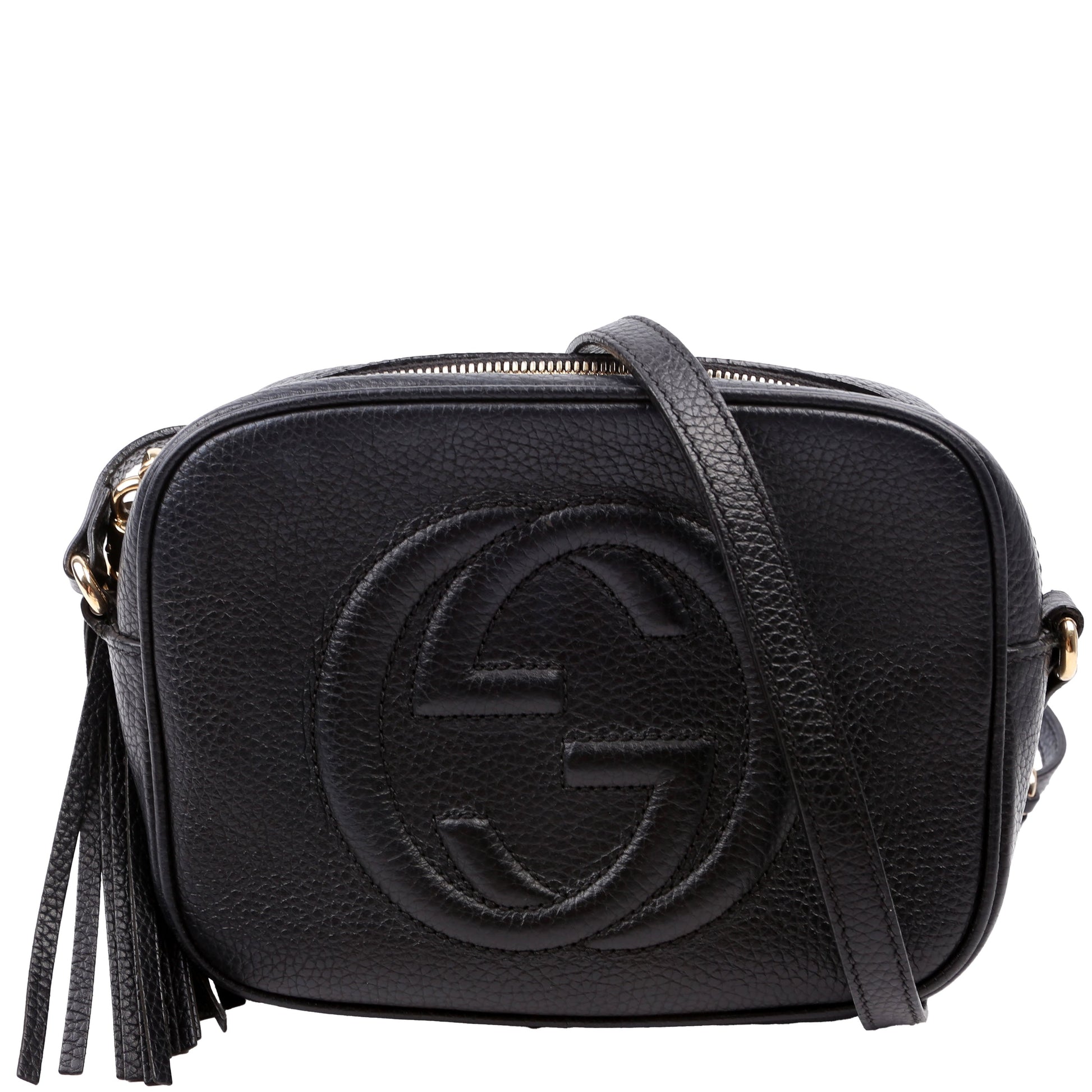 Gucci Soho Disco Black Crossbody Bag Black 6