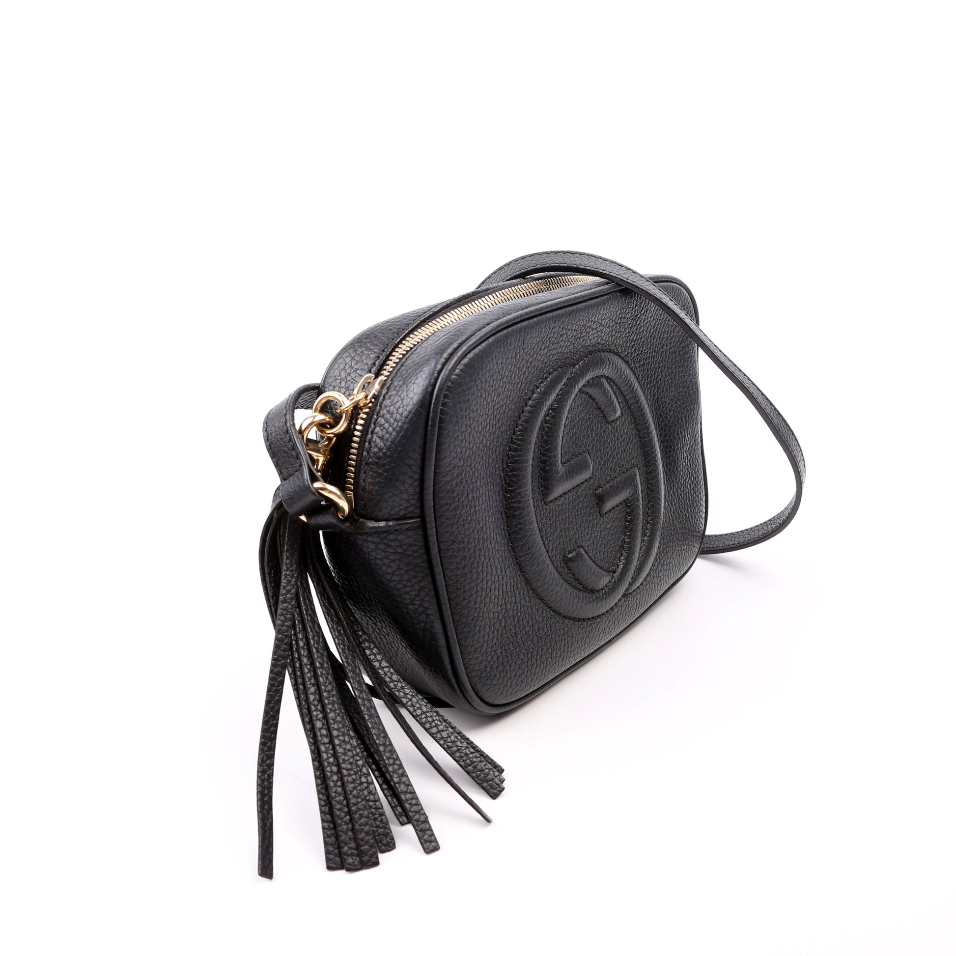 Gucci Soho Disco Black Crossbody Bag Black 6