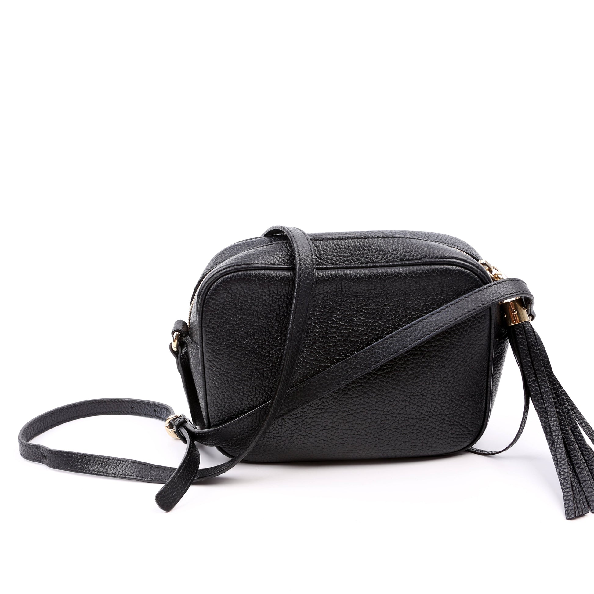 Gucci Soho Disco Black Crossbody Bag Black 6
