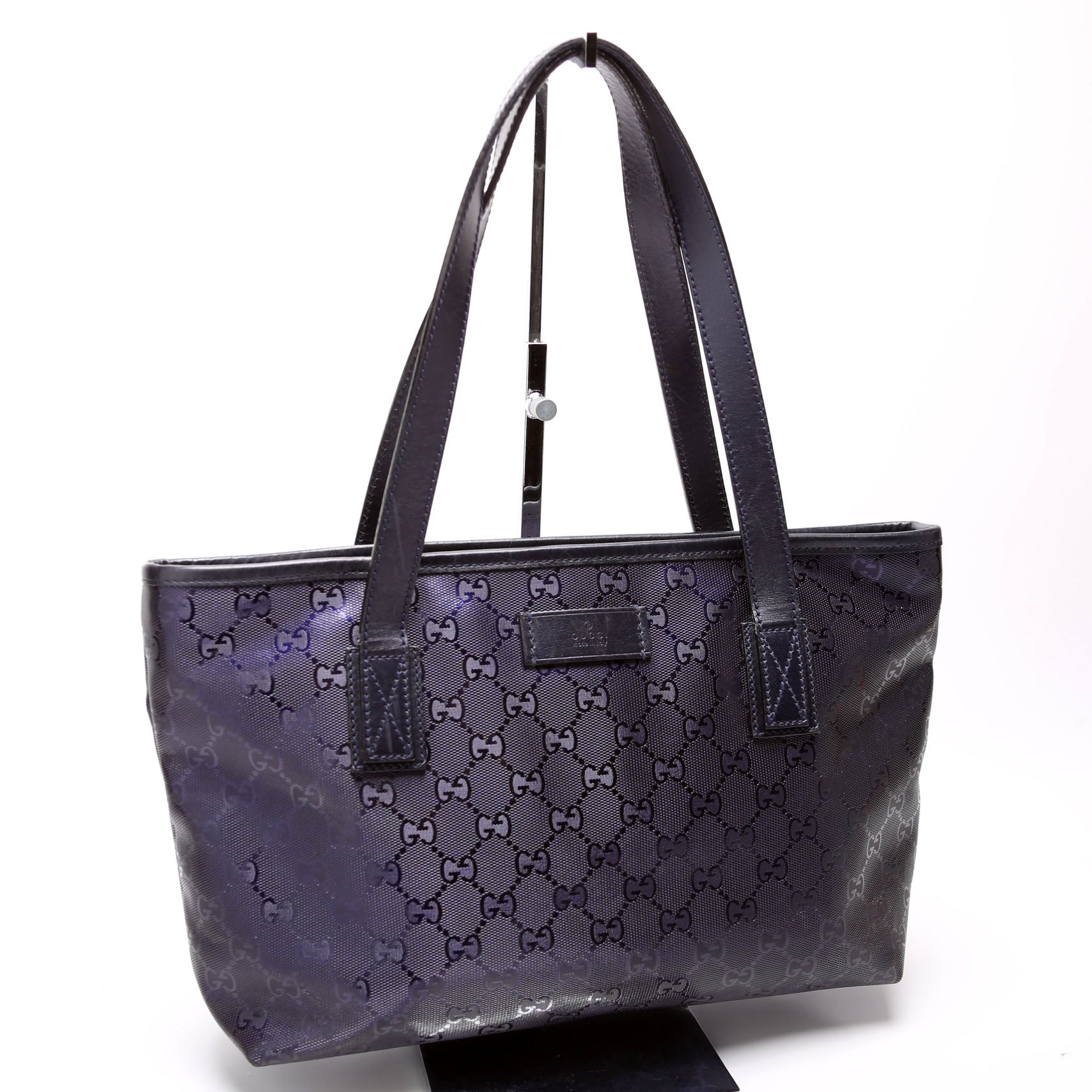 Gucci Imprime Joy Purple Small Tote Bag