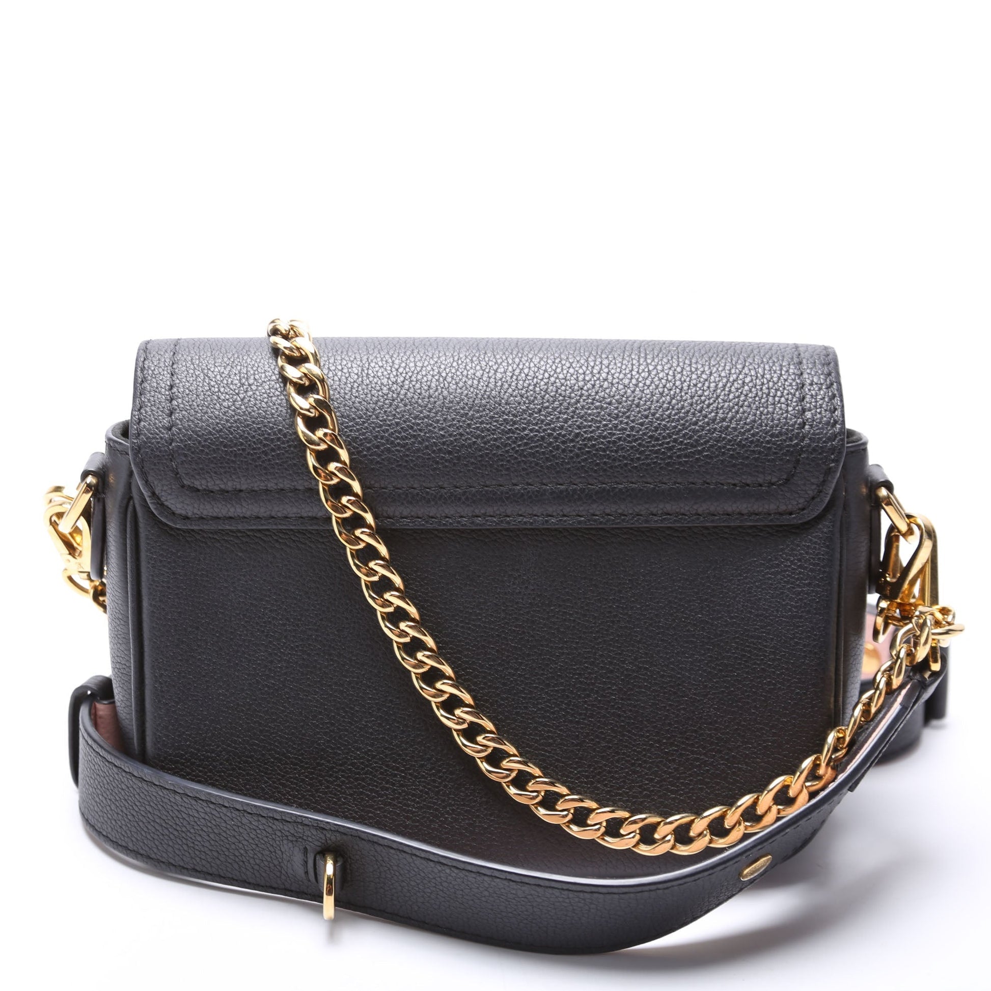 Louis Vuitton Lockme Tender Supple Calf Black Cream Handbag