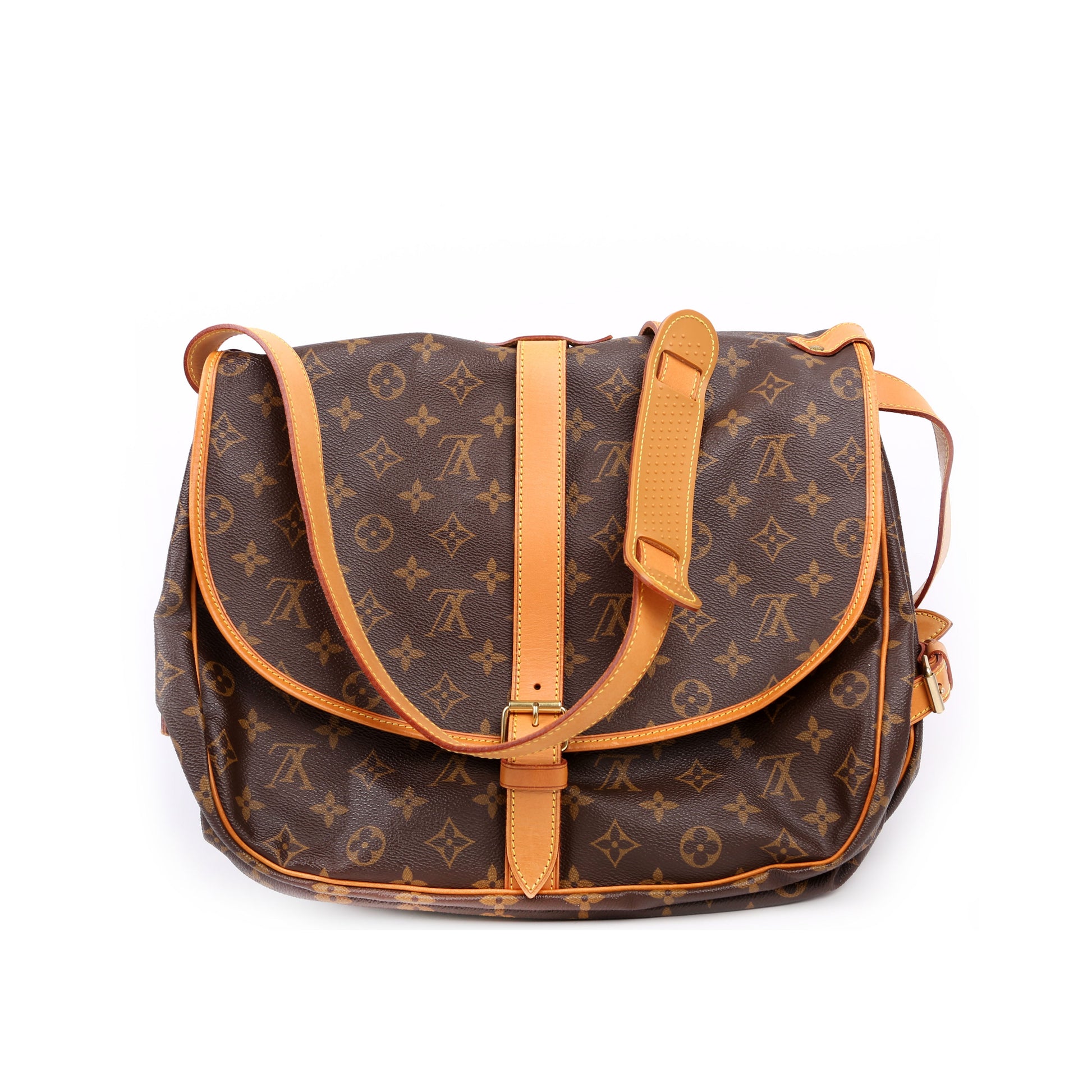Louis Vuitton Saumur 35 Monogram Handbag Monogram 9