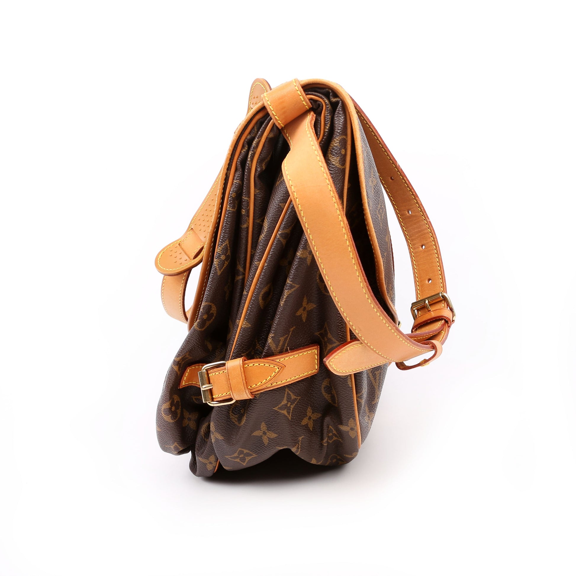 Louis Vuitton Saumur 35 Monogram Handbag Monogram 9