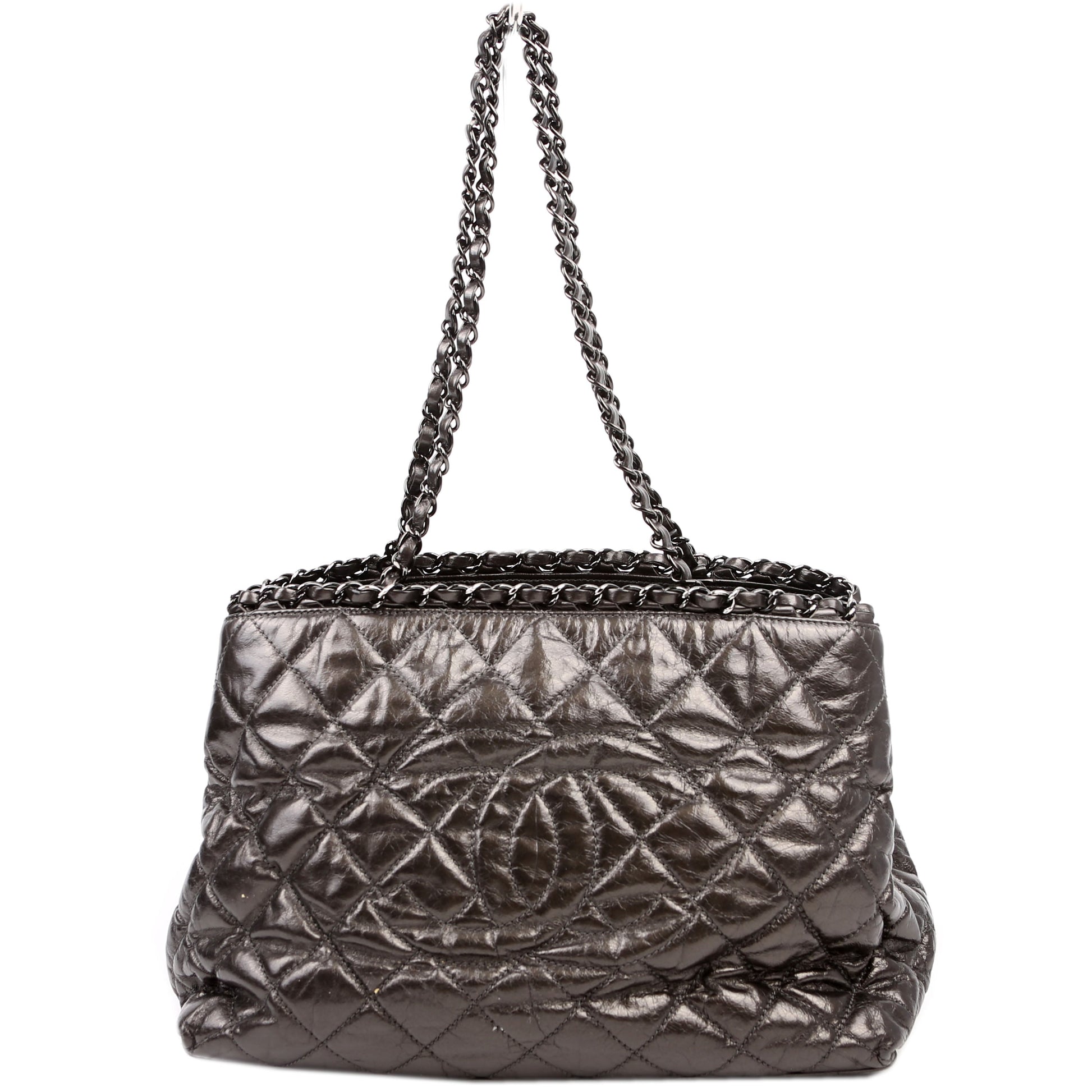 Chanel Me 14M Grey Small Tote Bag