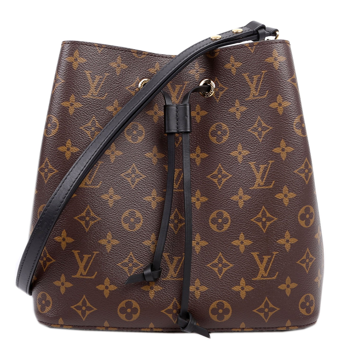 Louis Vuitton Neonoe Monogram Black Handbag Black 5