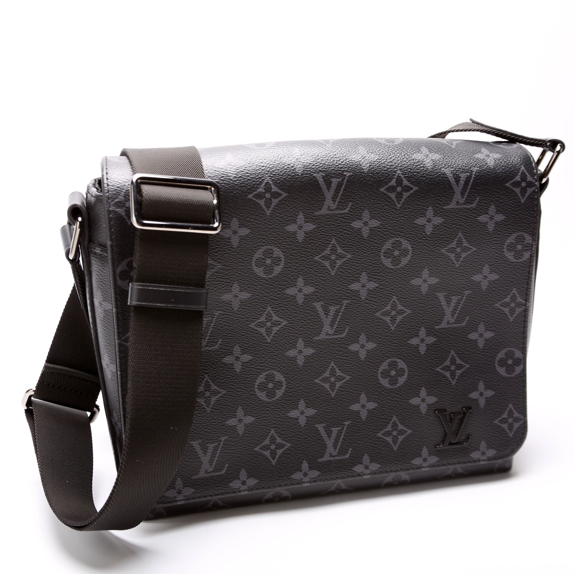 Louis Vuitton District PM Eclipse New Version Monogram Handbag