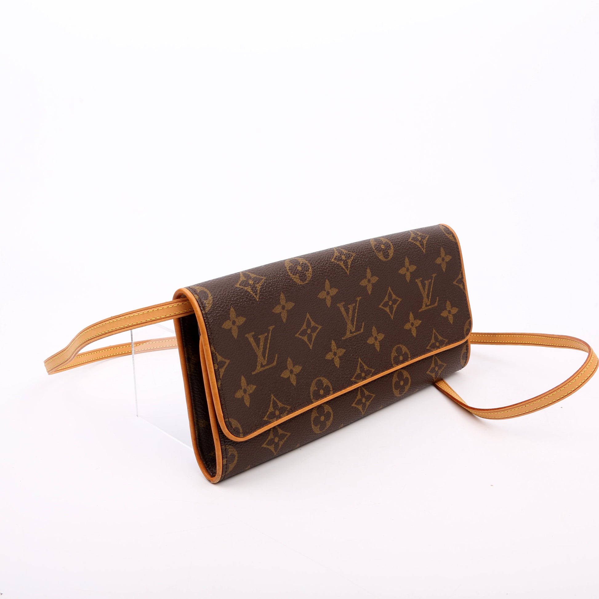 Louis Vuitton Pochette Twin GM Monogram Clutch Bag Monogram 33