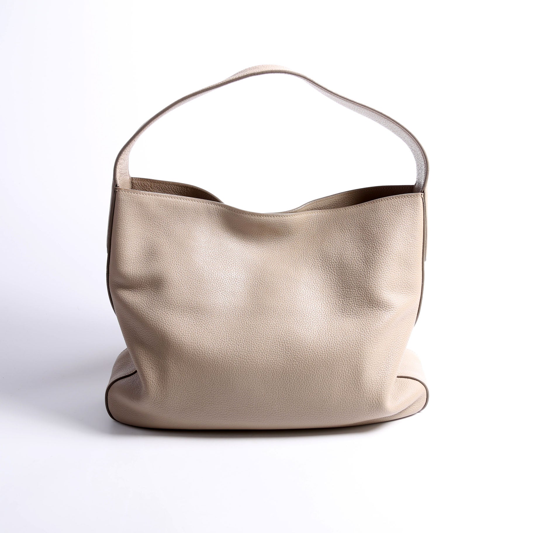Prada Vitello Daino Hobo Bag Beige Travel Bag