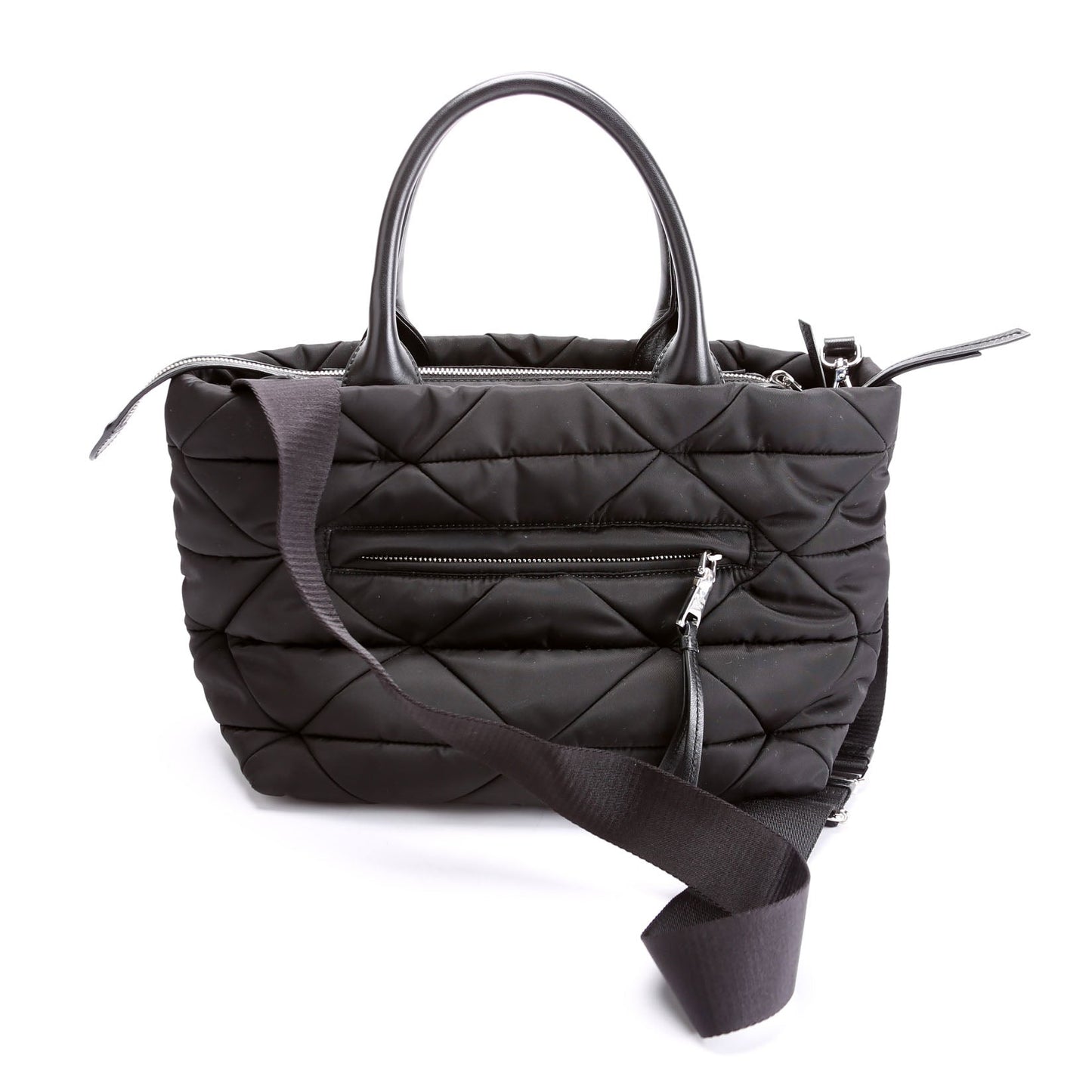 Prada Padded Re Tote Bag Nylon Black