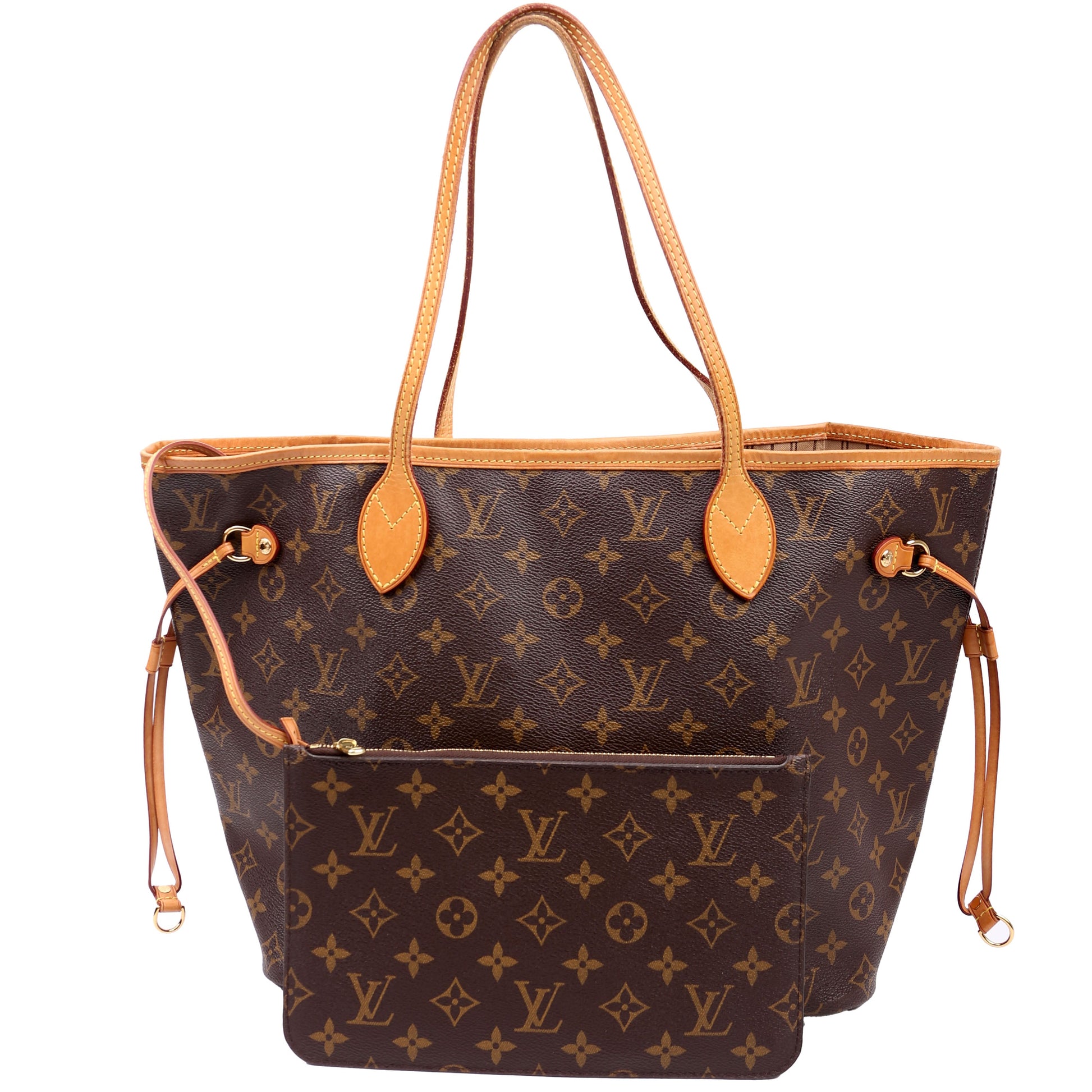 Louis Vuitton Neverfull MM Monogram Wallet Case Monogram 15